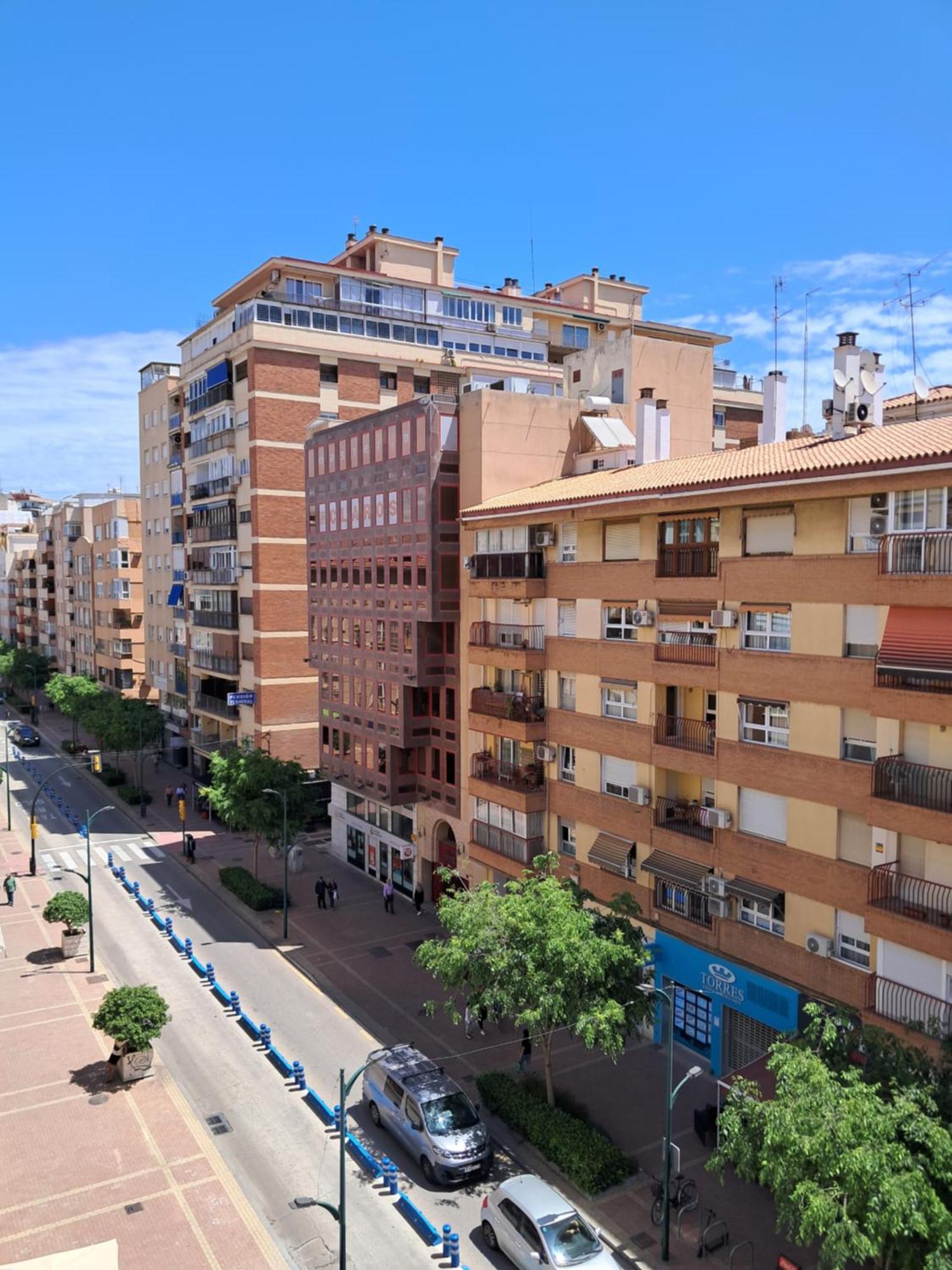 Apartamento Vacacional Cuarteles Málaga Kültér fotó